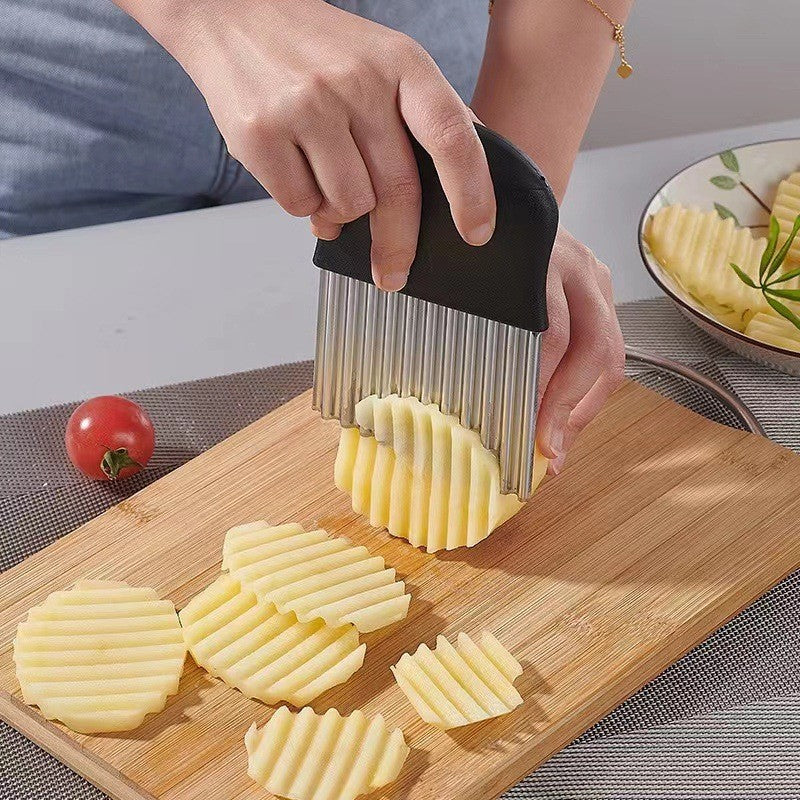 Wavy Knife, Multifunctional Potato Chips Cutter, Vegetable Potato